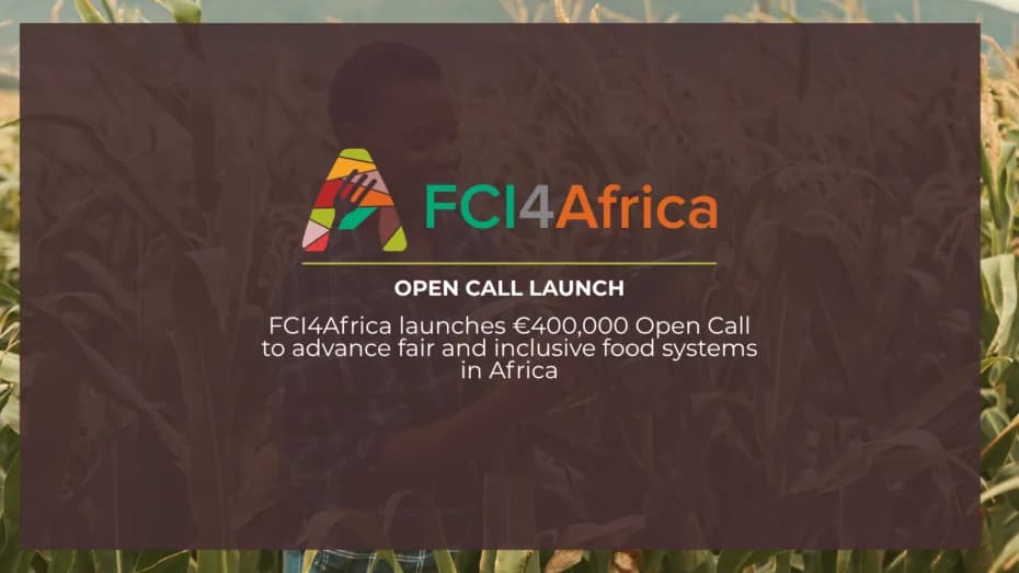 FCI4Africa Open Call 2026 for Innovators in Africa (Up to €50,000 Funding)