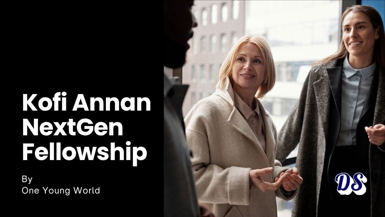 Kofi Annan NextGen Democracy Prize 2026 for Young Leaders ($10,000 Award)
