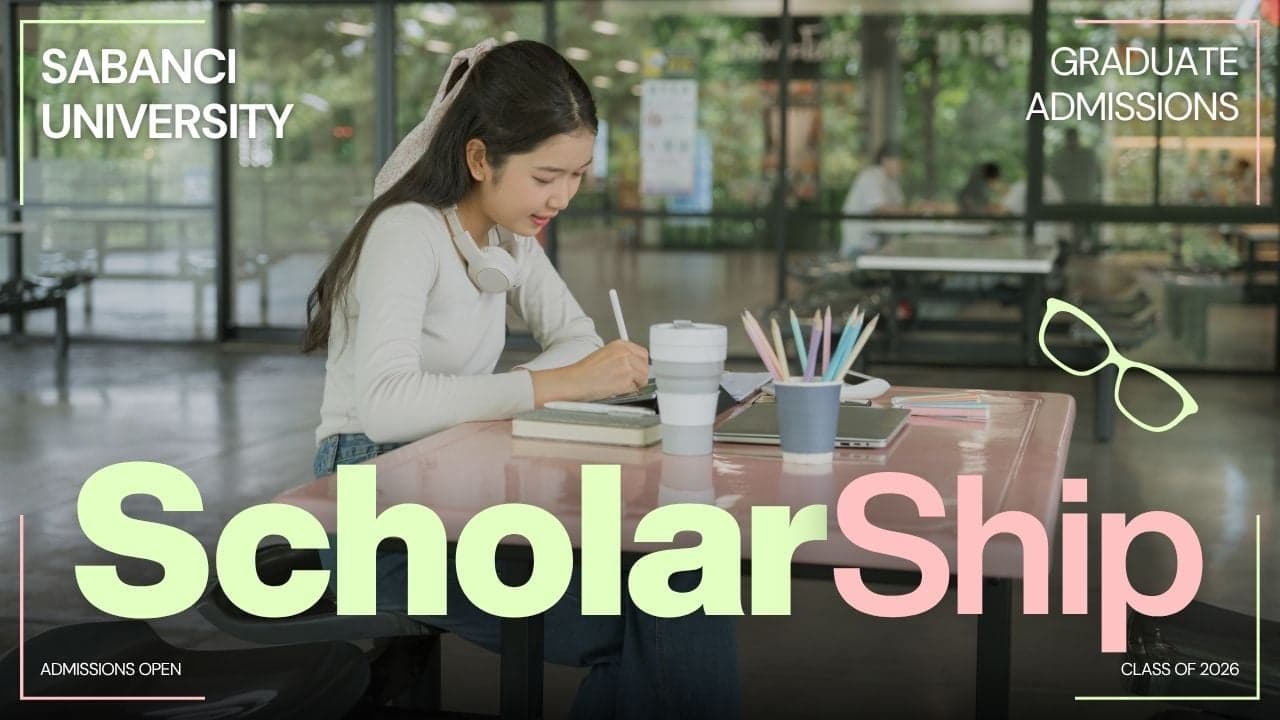 Sabancı University Distinguished Science & Technology Scholarships 2026 for PhD Candidates (Fully Funded)