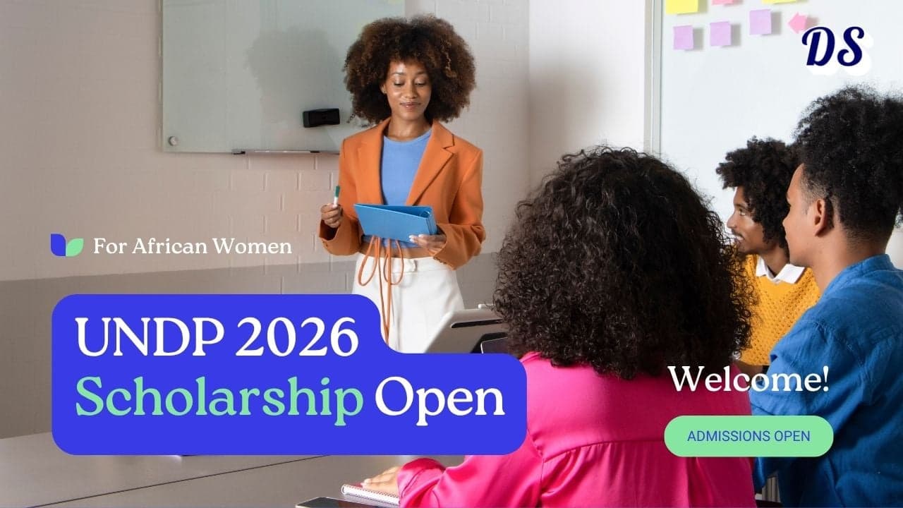 UNDP African Women Scholarships 2026 for Women in Politics (Fully Funded)