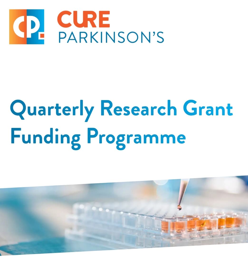 Cure Parkinson's Quarterly Research Grant 2026 for Researchers (Funding up to $500,000)
