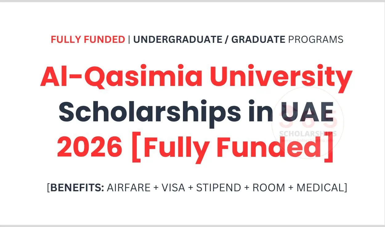 Al-Qasimia University Scholarships in UAE 2026