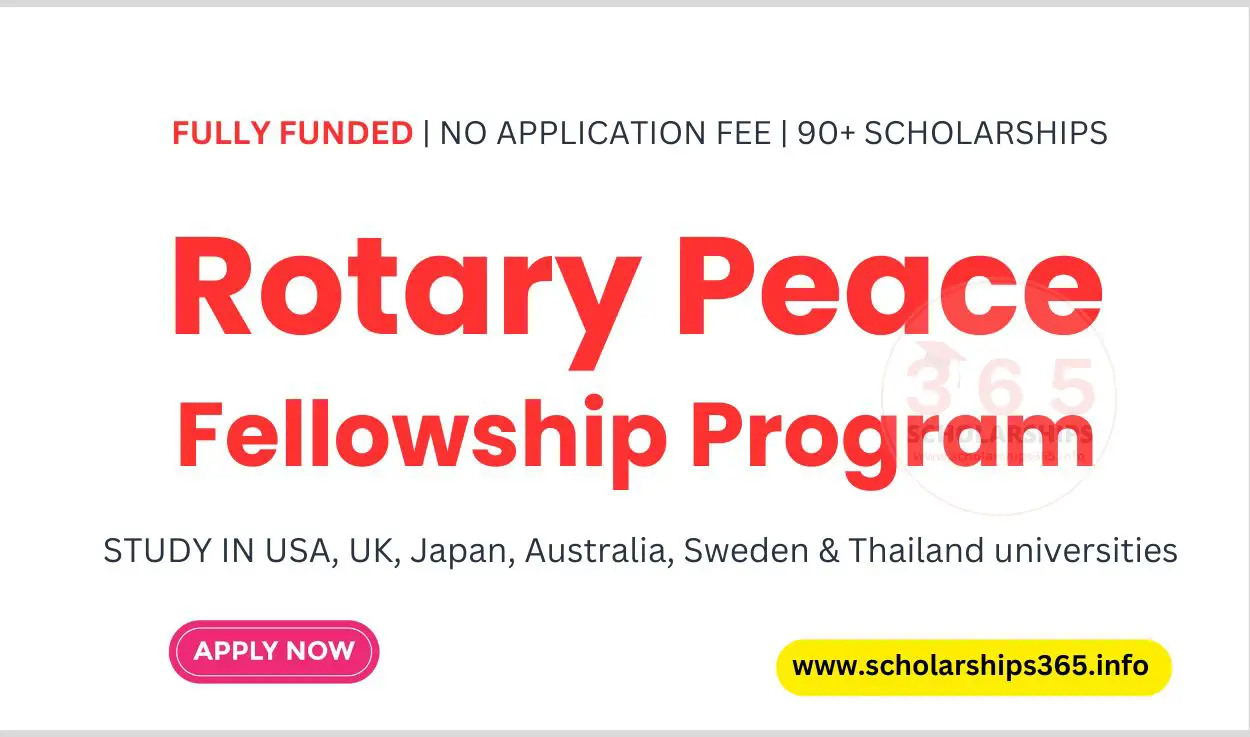Rotary Peace Fellowship Program 2027-2028