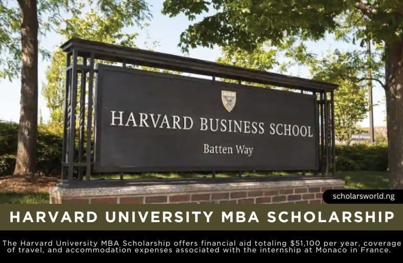 Harvard University MBA Scholarship by Boustany Foundation 2026: Fully Funded Opportunity