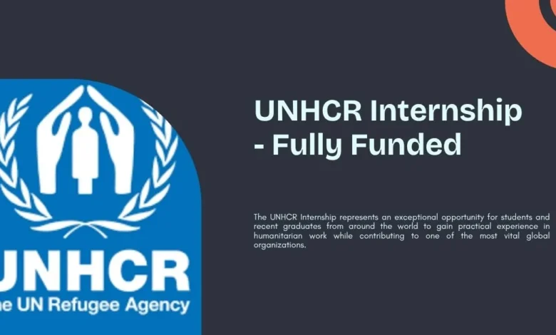 UNHCR Internship 2026 – Fully Funded