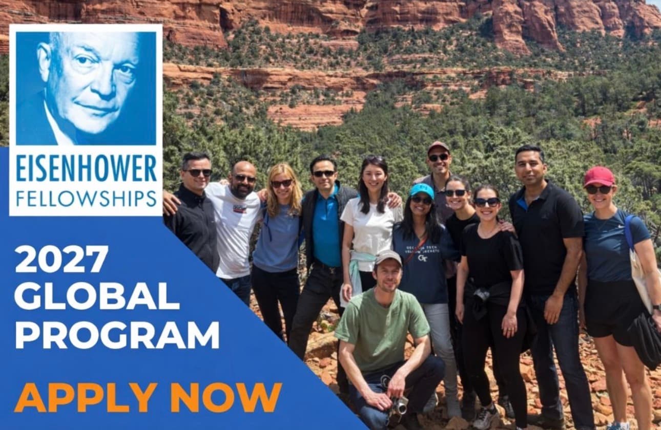 Eisenhower Fellowships 2027 for Mid-Career Professionals (Fully Funded)