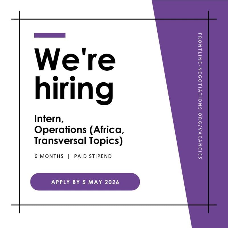 IFRC Internship 2026 for Students in Humanitarian Negotiation (Paid, Geneva)