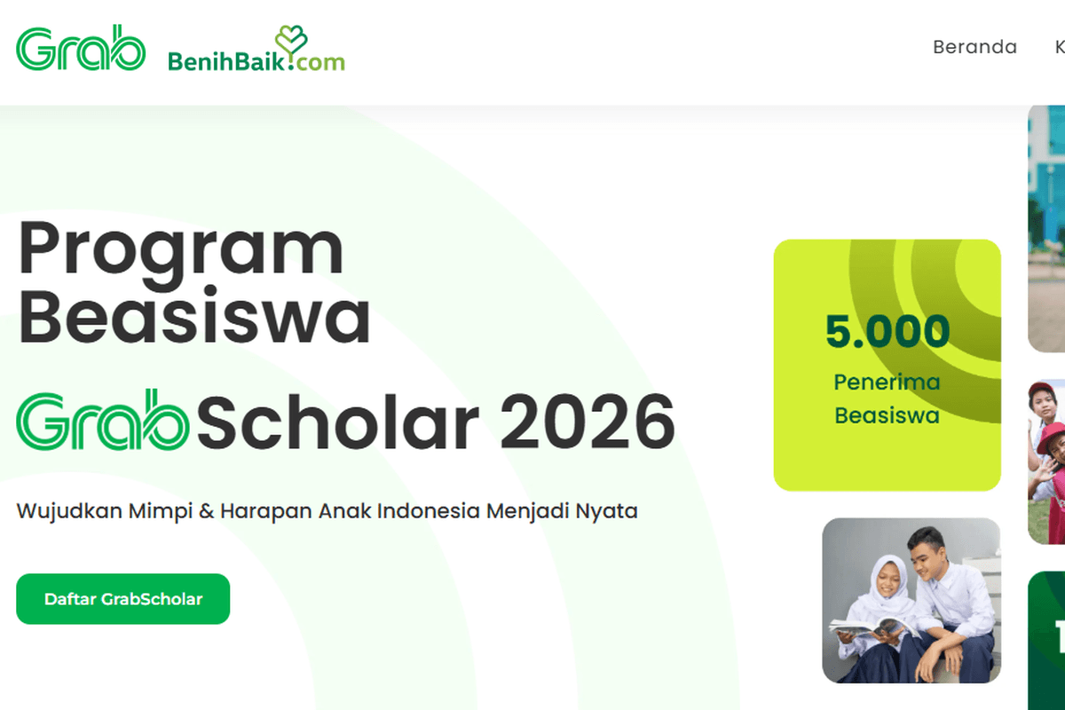 GrabScholar 2026 for Indonesian Students (Financial Support Available)