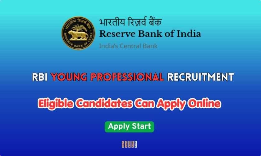 RBI Young Professional Recruitment 2026 for Recent Graduates (12 Positions Available)
