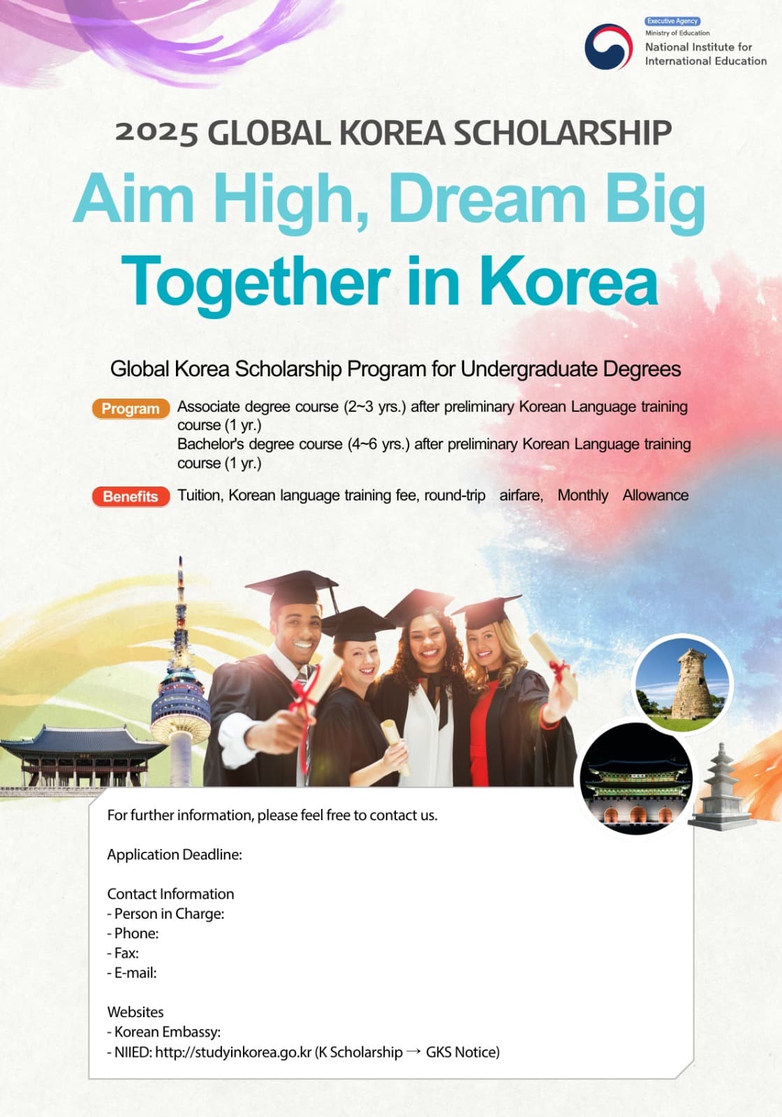 Global Korea Scholarship 2025 for International Students (Fully Funded)