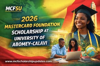 2026 Mastercard Foundation Scholarship at University of Abomey‑Calavi for African Students (Fully Funded)