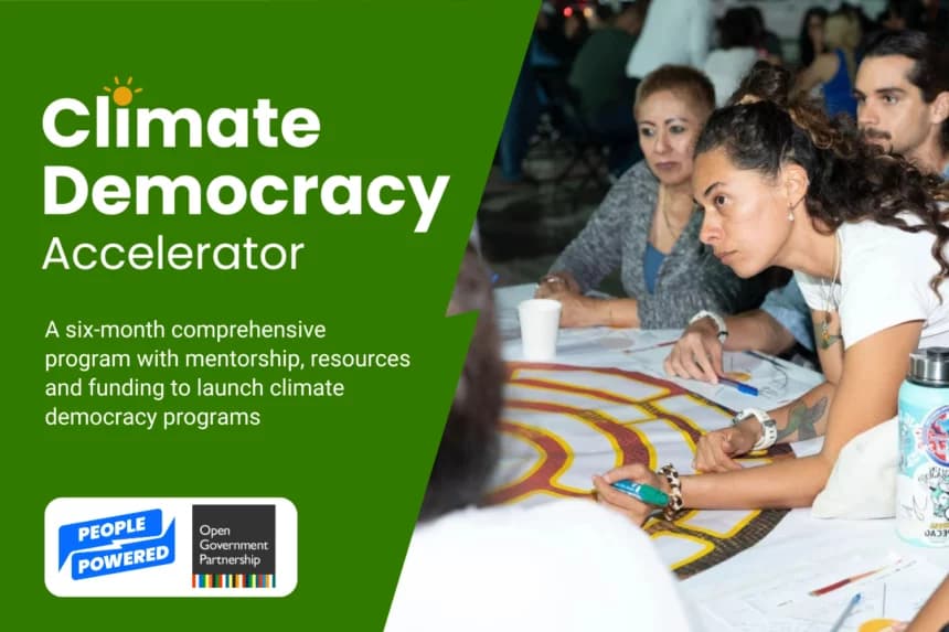 Climate Democracy Accelerator 2026 for Innovators in Climate Action (With $10,000 Grants)