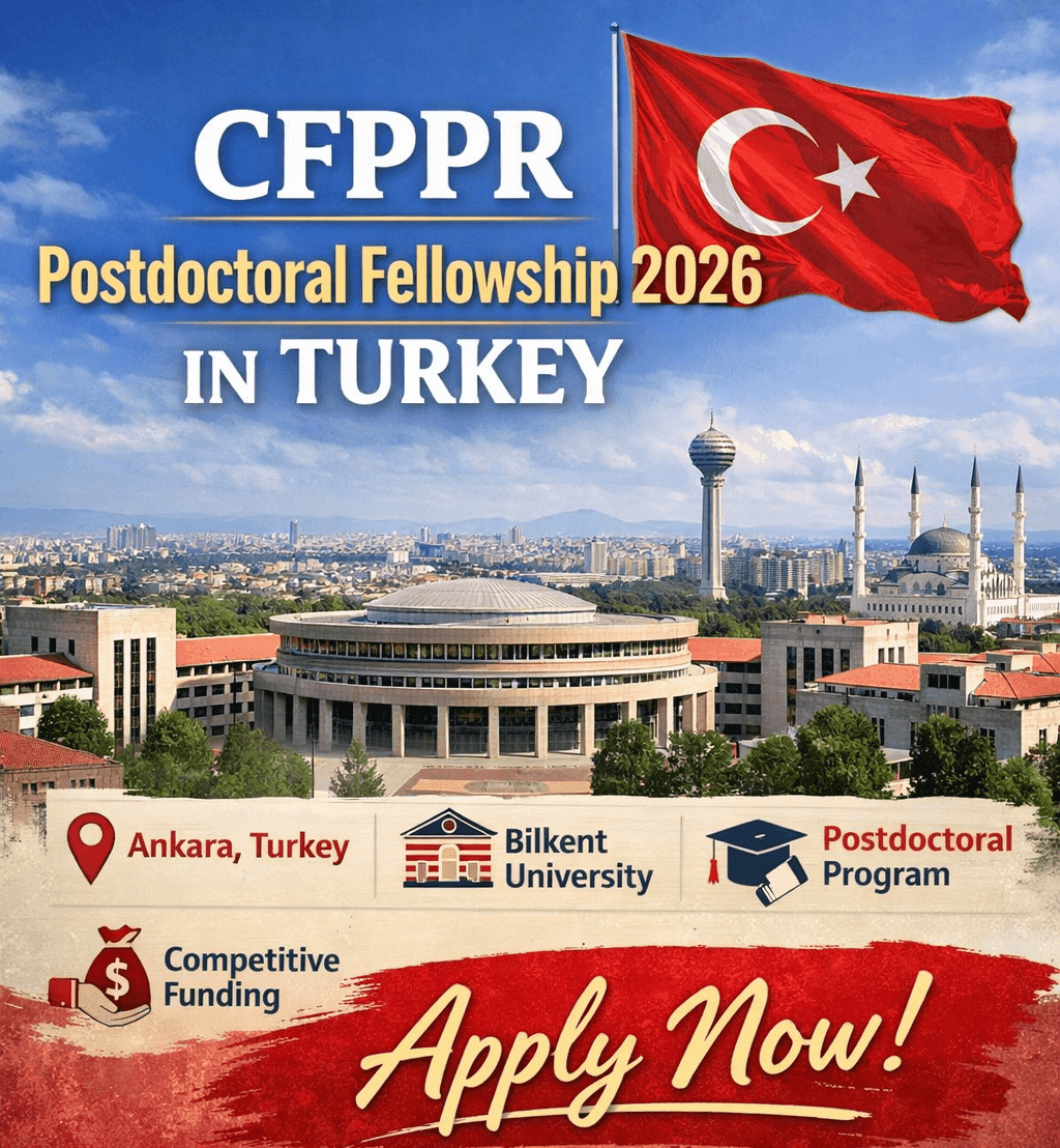 CFPPR Postdoctoral Fellowship 2026 in Turkey