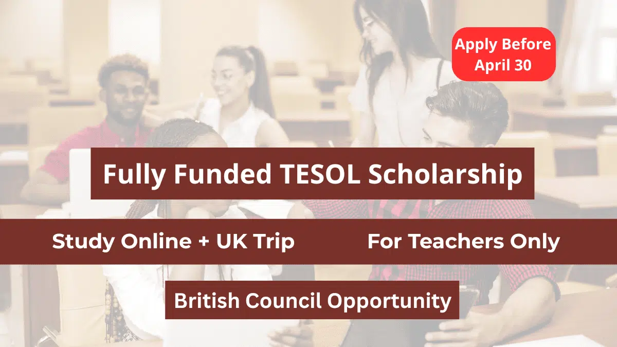 English and School Education Scholarships Scheme 2026