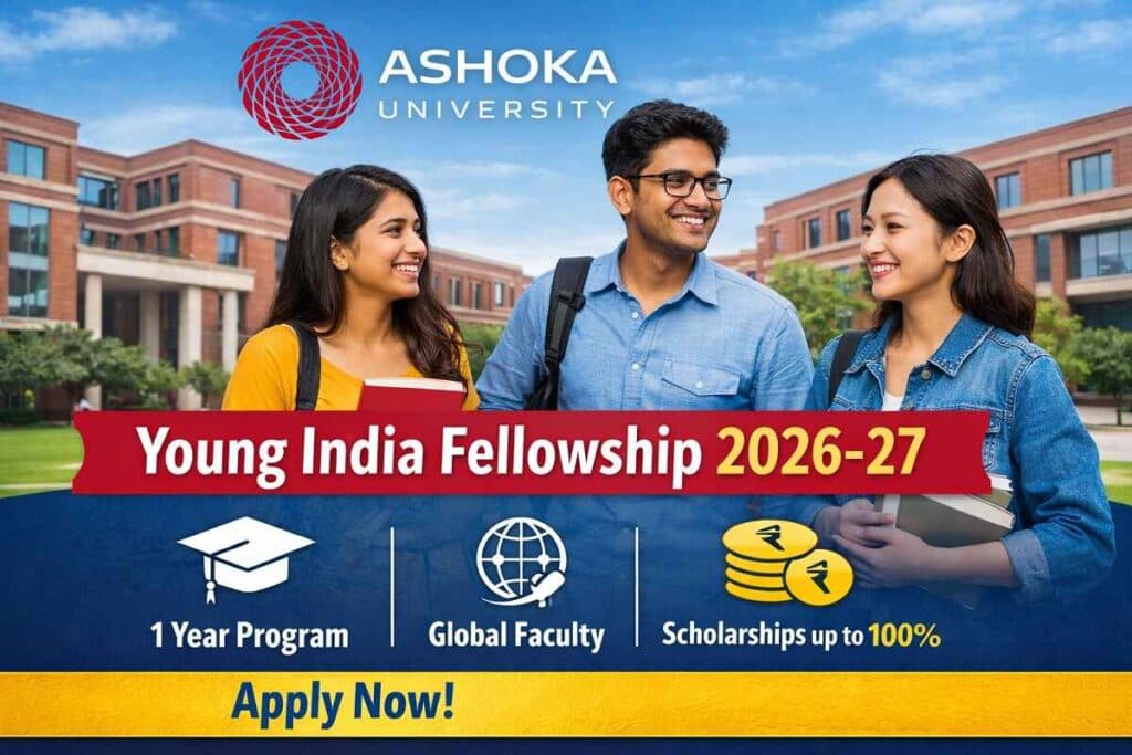 Ashoka University Young India Fellowship 2026-27