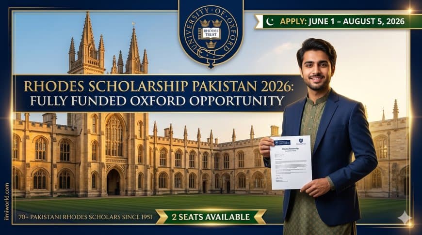 Rhodes Scholarship Pakistan 2026 for Pakistani Students (Fully Funded)