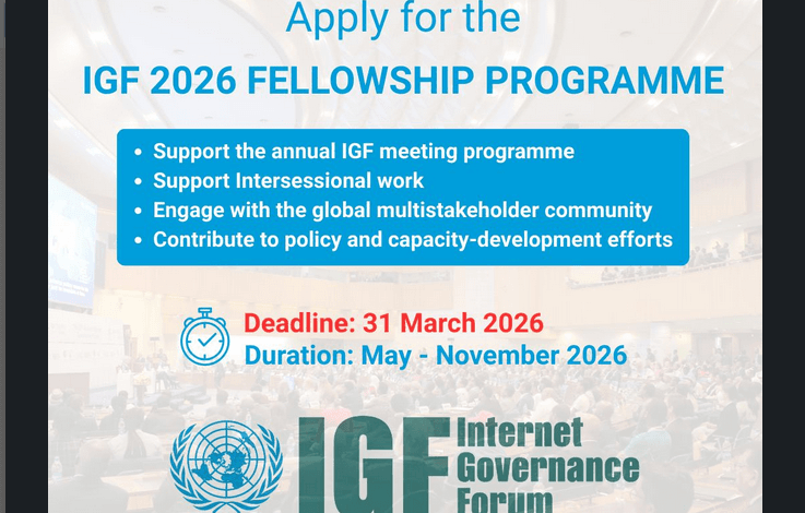 IGF 2026 Fellowship Programme