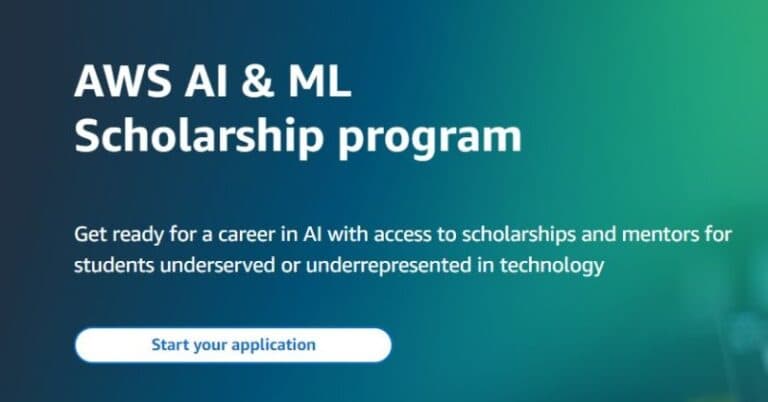 Amazon Web Services (AWS) AI & ML Scholars Program 2026