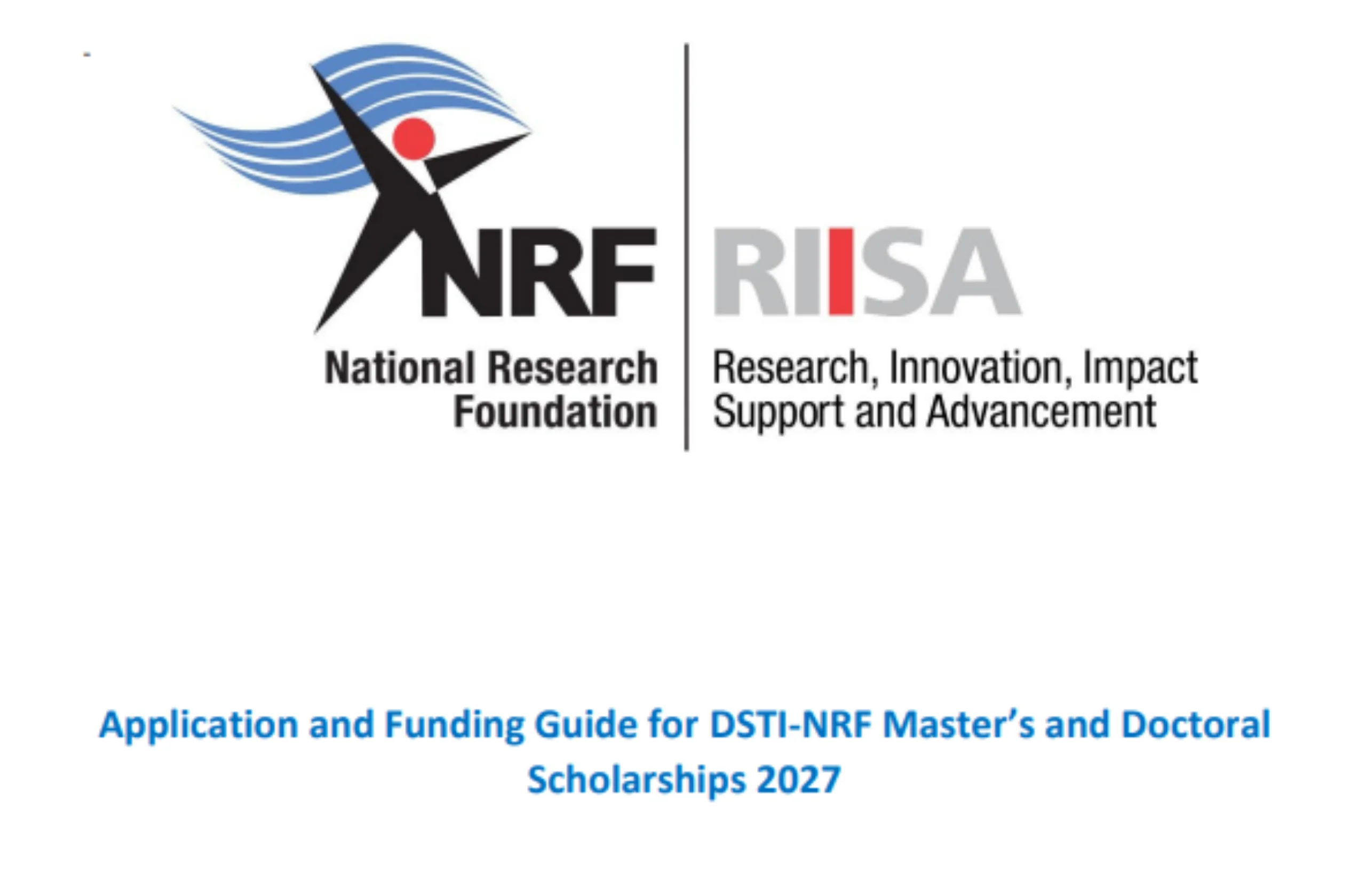 DSTI-NRF Postgraduate Student Funding 2027 for South African Students (Full or Partial Cost of Study)