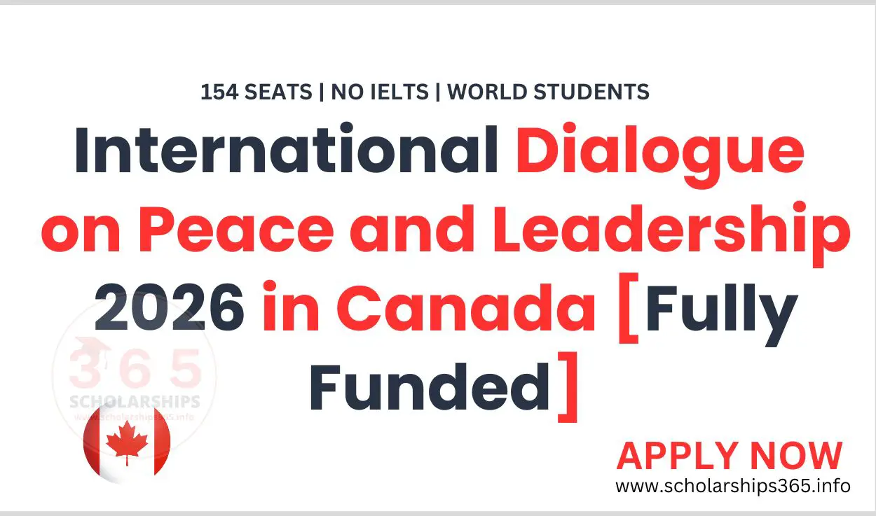 International Dialogue on Peace and Leadership 2026 for Global Participants (Fully Funded)