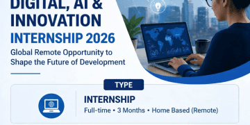UNDP Digital, AI and Innovation Internship 2026 for Global Applicants (Remote)