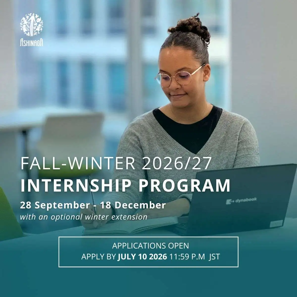Ashinaga Internship Program 2026 for International Students (Monthly Stipend)