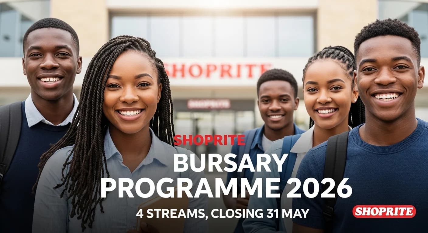 Shoprite Bursary Programme 2026 for South African Students (Career Pathway)